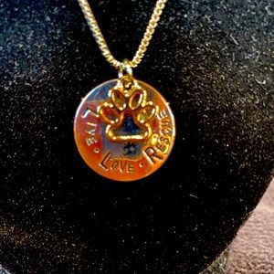 Live Love 💕 Rescue necklace